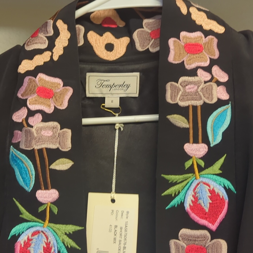Temperley London embroidered kimono